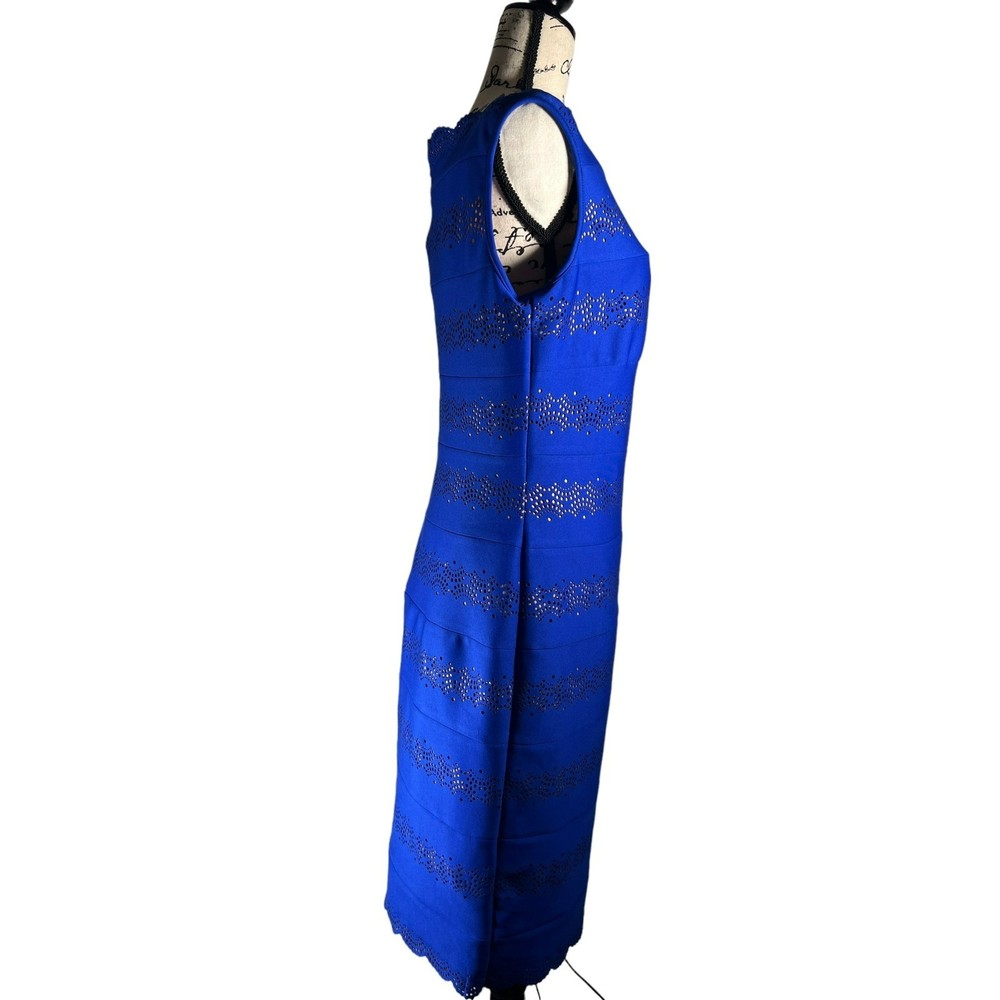 Bloomingdale's Tadashi Shoji Blue Dress - Picture 2 of 6